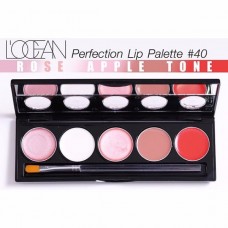 L'Ocean Perfection Lip Palete #40 Rose Apple Tone