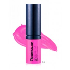 Touch In Sol Technicolor Lip & Cheeck Tint with Powder Finish #2 Neon Hot Pink