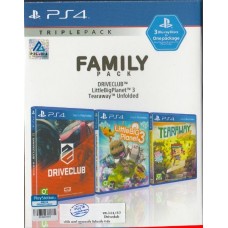 PS4: FAMILY TRIPLE PACK (R3)(EN)