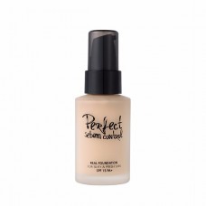 Touch In Sol Sebum control real foundation SPF 15 PA+ #21 Nude Beige