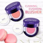 Sola Cunning Cushion Blusher #ชมพู Pink