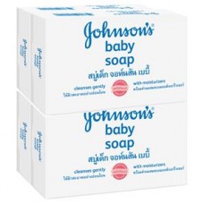 จอห์นสัน Johnson's สบู่เด็ก จอห์นสัน คลาสสิค 75 กรัม แพ็ค 4 ก้อน