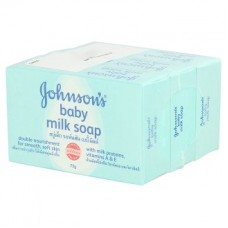 จอห์นสัน Johnson's สบู่เด็ก จอห์นสัน เบบี้ มิลค์ 75 กรัม แพ็ค 3 ก้อน