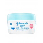 จอห์นสัน Johnson's เบบี้ มิลค์ แอนด์ ไรซ์ ครีม 100 กรัม