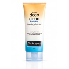 นูโทรจีนา Neutrogena ดีพ คลีน เอ็นเนอร์ไจซิ่ง โฟมมิ่ง คลีนเซอร์ 85 กรัม 