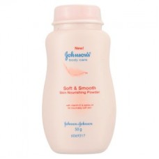 จอห์นสัน Johnson & Johnson Soft & Smooth Skin Moitsure Powder 50 g.
