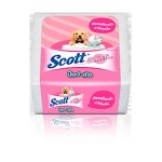 สก๊อตต์ Scott ซีเลคท์ ป๊อป-อัพส์ สีขาว แพ็ค 12 