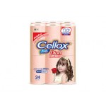 เซลล็อกซ์ พิวริฟาย Cellox purify ดิออน สีพีช 24ม้วน (มีกลิ่น)