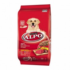 ALPO ชนิดเม็ด สำหรับสุนัขโตทุกสายพันธุ์ รสเนื้อวัว ตับ และผัก 10 kg