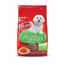 ALPO ชนิดเม็ด สำหรับสุนัขโตสายพันธุ์พันธุ์เล็ก รสเนื้อและผัก สูตรพรีไบโอติก 450 กรัม