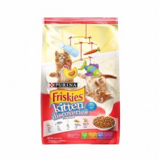 Friskies Kitten Discoveries ชนิดเม็ด สำหรับลูกแมว รสไก่ นมและปลา 400 กรัม