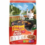 Friskies Meaty Grills ชนิดเม็ด สำหรับแมวโต รสโกเม่ 450 กรัม