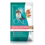 Purina ONE ชนิดเม็ด สำหรับแมวโต สูตรปลาแซลมอนและปลาทูน่า 3 kg