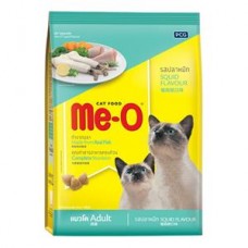 Me-O ชนิดเม็ด สำหรับแมวโต รสปลาหมึก 400 กรัม