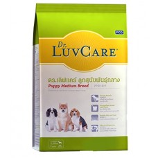 Dr. LuvCare ชนิดเม็ด สำหรับลูกสุนัขพันธุ์กลาง 9 kg
