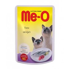 Me-O Tuna ชนิดเปียก สำหรับแมว รสปลาทูน่า 80 กรัม