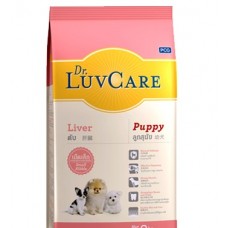 Dr. LuvCare ชนิดเม็ด สำหรับลูกสุนัขพันธ์ุเล็ก รสตับ(เม็ดเล็ก) 500 กรัม