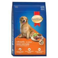 SmartHeart ชนิดเม็ด สำหรับสุนัขโต รสตับรมควัน 1.5 kg
