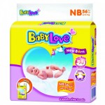 เบบี้เลิฟ Baby Love Easy Tape ไซส์ New Born ห่อ 56 ชิ้น