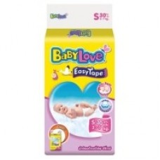 เบบี้เลิฟ Baby Love Easy Tape ไซส์ S ห่อ 30 ชิ้น