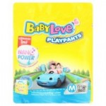 เบบี้เลิฟ Baby Love Play Pants ไซส์ M ห่อ 16 ชิ้น