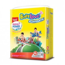 เบบี้เลิฟ Baby Love Play Pants Nano power Plus ไซส์ XL ห่อ 48 ชิ้น