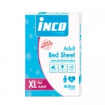 อินโก้ Inco แผ่นยางปูกันเปื้อนสำหรับผู้ใหญ่ Size XL ขนาด 80x120 cm.