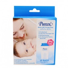 เพียวรีน Pureen ถุงเก็บน้ำนม ขนาด 180 ml (20ใบ)