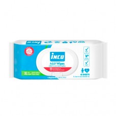 อินโก้ Inco Adult Wipes ผ้าเช็ดทำความสะอาดผิวสำหรับผู้ใหญ่ 40 แผ่น แพ็คคู่