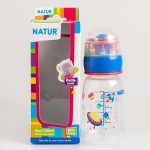 เนเจอร์ Natur ขวดนม  รุ่นสเปซซิป 4 oz.สีฟ้า ไซส์M สำหรับ 3 เดือนขึ้นไป