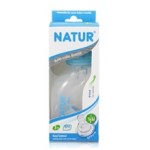 เนเจอร์ Natur ขวดนม  BPA Free รุ่นป้องกันท้องอืด 4 oz. ไซส์M สำหรับ 3 เดือนขึ้นไป 