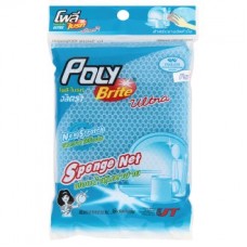 โพลีไบรท์ Poly Brite โพลี-สปอนจ์อัลตร้า ฟองน้ำหุ้มตาข่าย