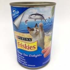 Friskies ชนิดเปียก สำหรับแมวโต รสปลาทูน่า 400 กรัม