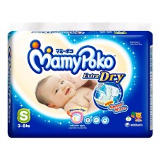 มามี่โพโค Mamy Poko Extra Dry ไซส์ S ห่อ 22 ชิ้น (เทปกาว)