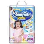 มามี่โพโค Mamy Poko Pants Extra Dry Skin Girls ไซส์ L สำหรับเด็กผู้หญิง ห่อ 52 ชิ้น (กางเกง)