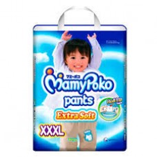 มามี่โพโค Mamy Poko Pants Extra Soft  ไซส์ XXXL สำหรับเด็กผู้ชาย ห่อ 10 ชิ้น (กางเกง)