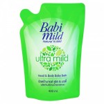 เบบี้ มายด์ Babi mild อัลตร้ามายด์ เฮด & บอดี้ ผลิตภัณฑ์อาบน้ำและสระผม 400มล. รีฟิล
