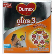 ดูเม็ก Dumex ดูโกร 3 ซูเปอร์มิกซ์ รสจืด กล่อง 1,800 กรัม