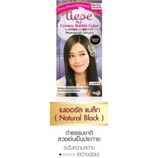 Liese Creamy Bubble Hair Color #Natural black