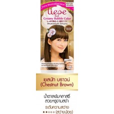 Liese Creamy Bubble Hair Color #Chestnut brown