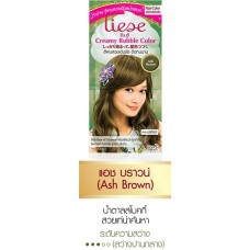 Liese Creamy Bubble Hair Color #Ash brown