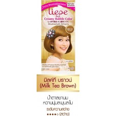 Liese Creamy Bubble Hair Color #Milk tea brown