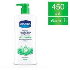 วาสลีน Vaseline ครีมอาบน้ำผสมสารบำรุงผิวจากวาสลีนโลชั่น สูตรกลิ่นเย็นสดชื่น 450มล.