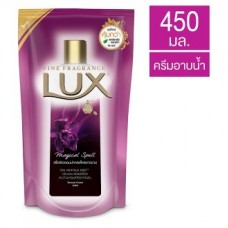 ลักส์ Lux  เมจิกเคิล สเปลล์ ครีมอาบน้ำเพื่อผิวหอมน่าหลงใหลยาวนาน ชนิดถุงเติม 450มล.