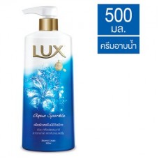 ลักส์ Lux  อควา สปาร์เคิล ครีมอาบน้ำเพื่อผิวสดชื่น มีชีวิตชีวา 500มล.