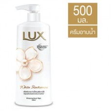 ลักส์ Lux  ไวท์ เรเดียนส์ ครีมอาบน้ำเพื่อผิวกระจ่างใสจนสังเกตได้ 500มล.