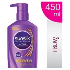 ซันซิล Sunsilk แชมพู สูตรผมตรงสวยสมบูรณ์แบบ 450มล.