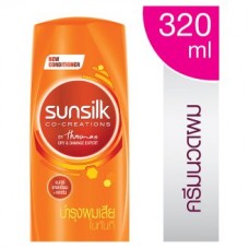 ซันซิล Sunsilk ครีมบำรุงผม สูตรบำรุงผมเสียในทันที 320มล.