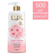 ลักส์ Lux  ซากุระ ดรีม ครีมอาบน้ำเพื่อผิวหอมละมุน 500มล.