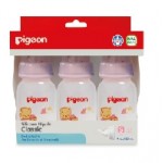 พีเจ้น Pigeon ขวดนม RPP ลายหมีโคโร 4 oz. แพ็ค 3 ขวด ไซส์S สำหรับ 0-3 เดือน